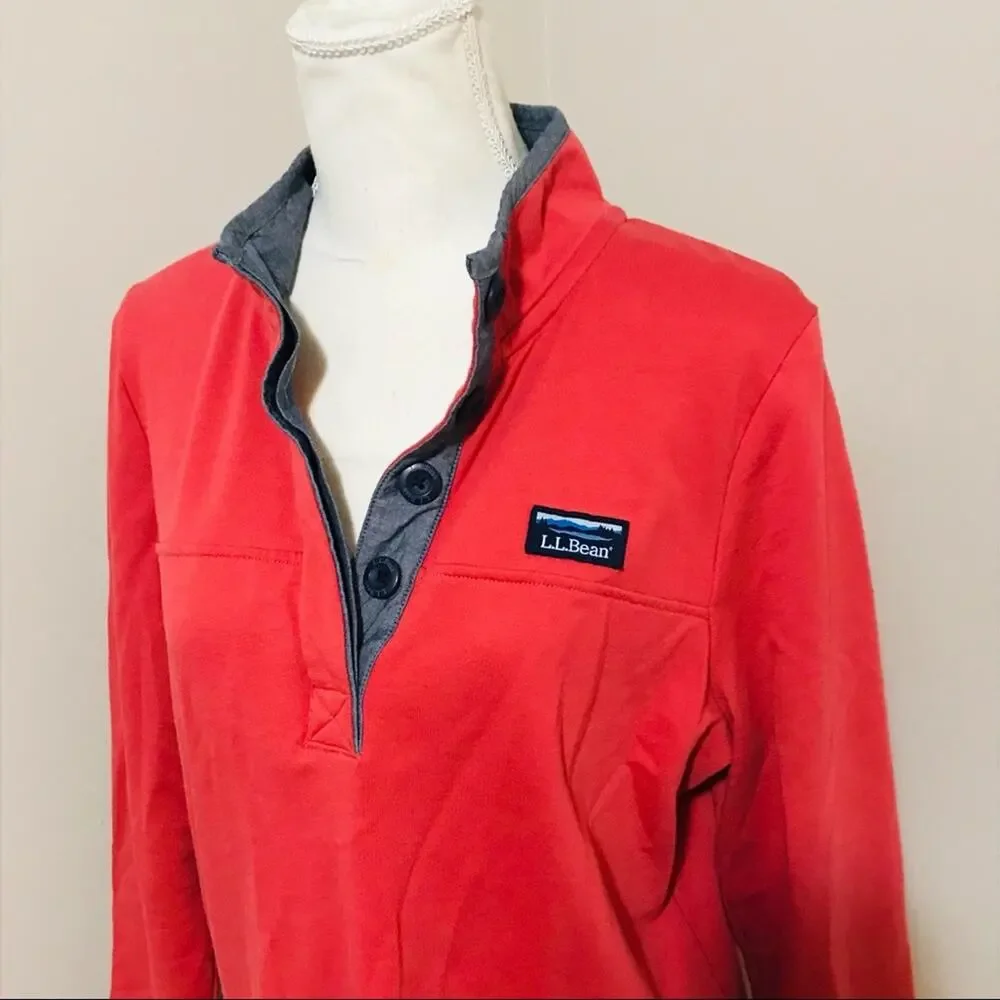 LL Bean Rugby Pullover - Picture 2 of 5